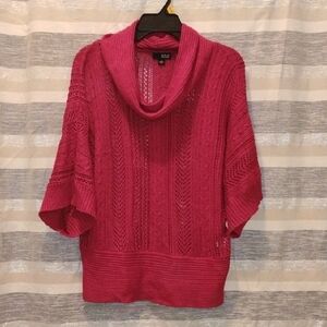 a.n.a Raspberry Cowl Neck Sweater